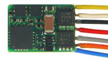 Zimo MX617F - Variante des MX617 Funktions-Decoders, 6-pol Schnittstelle NEM651 an Drähten