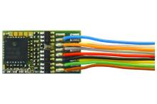 Zimo MX630F - Variante des MX630, 6-pol Schnittstelle NEM651 an Drähten