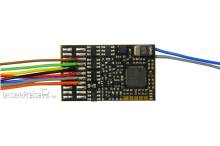 Zimo MX635 - H0 (Spur-0) Decoder mit Energiesp.-Ansch.(16V) - 25 x 15 x 3,5 mm - 1,8 A 10 Fu-Ausgänge