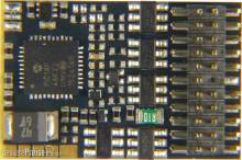Zimo MX637P22 - H0 Decoder mit PluX-22 - 22 x 15 x 3,5 mm - 1,0 A10 Fu-Ausgänge