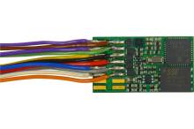 Zimo MX648 - Miniatur Sound-Decoder - 20 x 11 x 4 mm - 0,8 A - 1 W Audio 6 Fu-Ausgänge