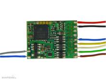 Zimo MX686D - Variante des MX686 Funktions-Decoders, 21MTC-Schnittstelle NEM660, keine Drähte