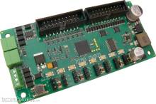 Zimo MX821V - Servo-Decoder - 105 x 50 x 15 mm - 3,0 A + 1,6 Afür 8 Servos (8x 3pol Stecker inkl. 5-6V Versorgung)