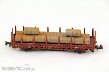 Ladegüter Bauer N1097 - Drahtringe, längs verladen