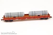 Ladegüter Bauer N1116 - zwei lange Tankbehälter