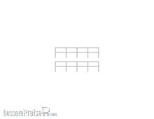 Modusteck N1120060.3 - Absturzgitter für 31,5mm 31,5 x 7,6 mm