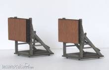 Modellbau Laffont N12401 - Spezial-Prellbock für verschobene Ladungen, 2 Stück