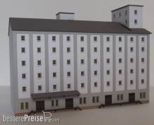 Modellbau Laffont N1701 - Großes Hafenspeicher-Gebäude verputzt