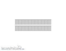 Modusteck N870567.2 - Modusteck Bahnsteigabschluss 1 für 46,1mm