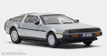 NPE NA 88001 - DeLorean DMC 12 Edelstahlfinish