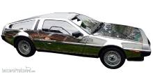 NPE NA 88043 - DeLorean DMC 12 chrome