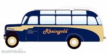 NPE NA 88054 - Borgward B 2000 Rheingold Reisebus
