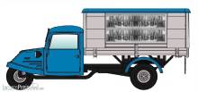 NPE NA 88184 - Goliath GD 750 Metzgereiwagen blau