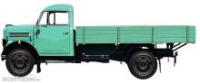 NPE NA 88433 - Borgward B 1250 Pritsche grün