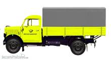 NPE NA 88440 - Borgward B 1250 Pritsche/Plane DBP