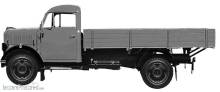 NPE NA88444 - Borgward B 1250 Pritsche grau