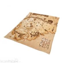 Nerdy by Nature NBN1044616 - Herr der Ringe Kuschelige Fleecedecke Middleearth Map 180 x 200 cm
