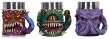 Nemesis Now NEMN-B7250A26 - Dungeons & Dragons 3er Set Mini-Krüge Mini Monster 9 cm