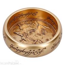 Nemesis Now NEMN-B7361A26 - Herr der Ringe Schmuckteller The One Ring 11 cm