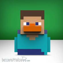 Minecraft Tubbz PVC Figur Steve 1st Edition 10 cm
