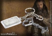 Noble Collection NOB1251 - Der Hobbit Metall Schlüsselanhänger Thorin´s Key