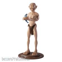 Noble Collection NOB2818 - Herr der Ringe Bendyfigs Biegefigur Gollum 19 cm