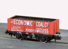 Peco NR-P414 - Economic Coal 7 Plank Wagon