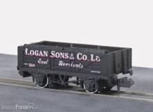 Peco NR-P480 - 5 Plank Wagon Privatbesitzer Logan und Söhne