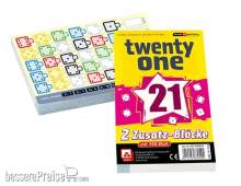 Nürnberger Spielkarten Verlag NSV880544 - TWENTY ONE - ERSATZBLÖCKE (2er)