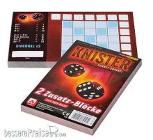 Nürnberger Spielkarten Verlag NSV880582 - KNISTER - ERSATZBLÖCKE (2er)