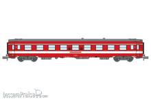 REE Modeles NW-156 - SET of 3 UIC CAR (2 x A9 + A7D) Era IV Red LE CAPITOLE