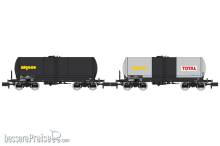 REE Modeles NW-225 - Set of 2 ANF ALGECO / ALGECO TOTAL Bogies Y 23M petroleum products transport Era IV