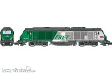 REE Modeles NW-293 - Diesel locomotive BB 75446, FRET livery,Longueau, Era VI
