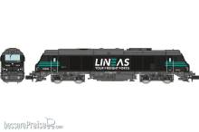 REE Modeles NW-294 - Diesel locomotive BB 75036, LINEAS black livery, Era VI