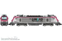 REE Modeles NW-299 - Electric locomotive BB 27135M, LINEAS pink livery, Era VI