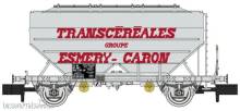 REE Modeles NW-318 - Grain Car “Transcéréales Esmery-Caron” new logo, SNCF Era IV