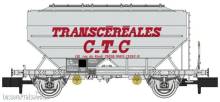 REE Modeles NW-319 - Grain Car “Transcéréales CTC” new logo, SNCF Era IV