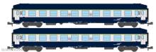 REE Modeles NW-354 - Schlafwagen 2er-Set UIC B9c9x der SNCF - Ep.V