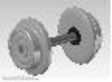 NPE NZ 33281 - Scheibenrad 10mm ungelagert