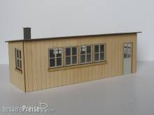 Modellbau Laffont O1410 - Betriebswerkhütte mit Holzfassade