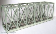 Modellbau Laffont O4501 - Fachwerk-Kastenbrücke 1-gleisig resedagrün Spur 0
