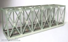 Modellbau Laffont O4521 - Fachwerk-Kastenbrücke 1-gleisig resedagrün Spur 0m
