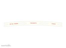 Peco OOT42 - Gleisbau-Schablone 1067 mm Radius H0