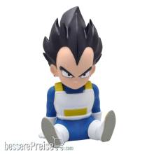 Plastoy P80110 - Dragon Ball Chibi Spardose Vegeta 15 cm
