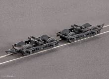 Peco PA107 - MR 10ft Coach Bogies & Wheels