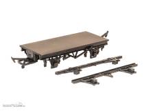 Peco PA16 - BR 10-Fuß-Chassis-Kit, vakuummontiert mit Verschlussbremsbacken
