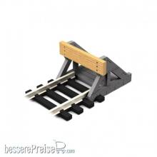 Proses PBF-OO-08 - 2 x Prellbock Baugr. 00 mit Echtholzplatte