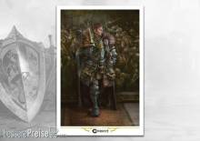 Para Bellum PBW1078 - Conquest Iconic Art Print - Hundred Kingdom Prince Fredrik