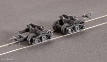 Peco PC125 - PR. Diamond Frame Bogies, (Sp