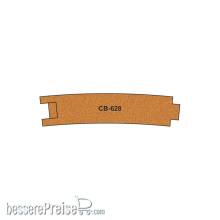 Proses PCB-628 - 10 x vorgefertigtes Korkgleisbett für gobogenes Gleis R628